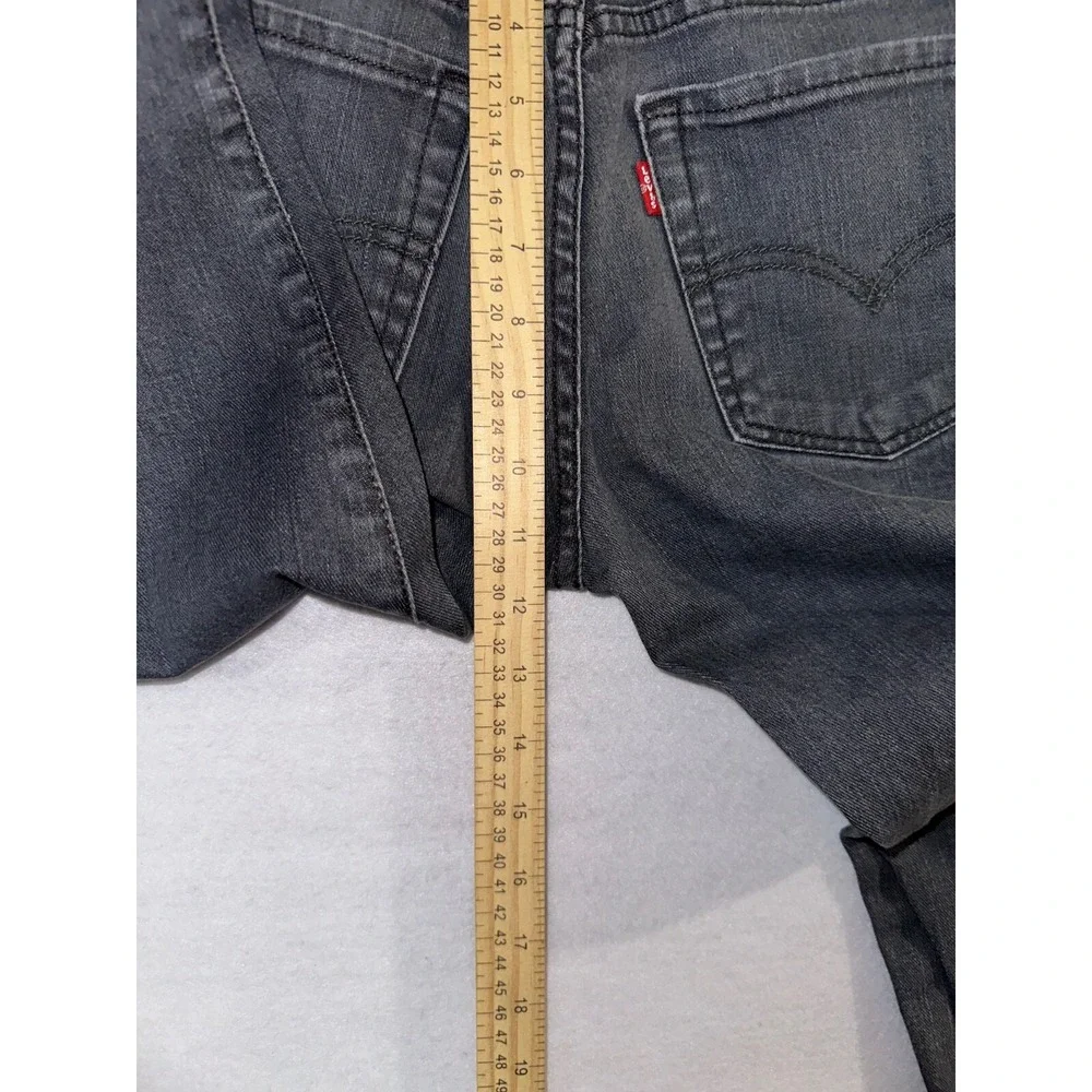 Levis 510 Boys Kids Size 29x29 18R‎ Stretch skinny Jeans black Denim Medium Wash
